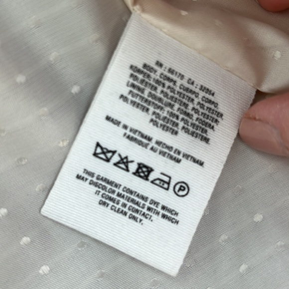 Anthropologie chevron faux fur bomber jacket - Picture 6 of 6